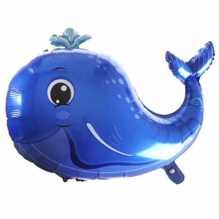Palloncino in Foil 27" Super Shape Balena "P'tit Matelot" Pesci e Mare