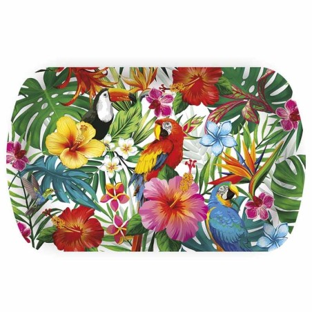 Vassoio in Melamina Pappagallo "Hawaii Parrot" Pappagallo "Parrot"