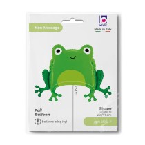 Palloncino in Foil 31" Super Shape Rana "Green Frog" Animali Grabo