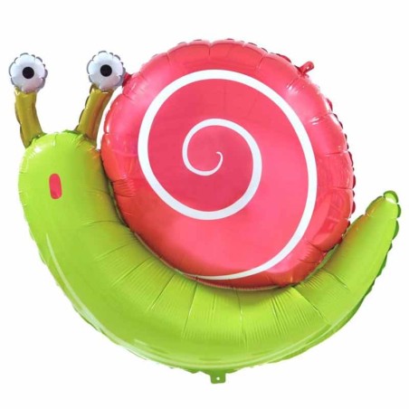 Palloncino in Foil 23" Super Shape Lumaca "Snail" Animali (Fattoria e Domestici)