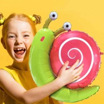 Palloncino in Foil 23" Super Shape Lumaca "Snail" Animali (Fattoria e Domestici)