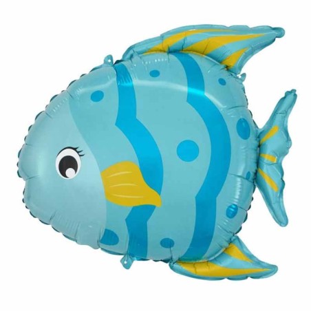 Palloncino in Foil 19" Junior Shape Pesce "Fish" Pesci e Mare