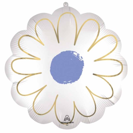 Palloncino in Foil 21" Super Shape Margherita "Purple Daisy" Piante e Fiori