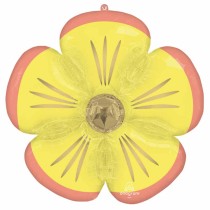 Palloncino in Foil 28" Super Shape Margherita Gialla "Soulful Daisy" Piante e Fiori