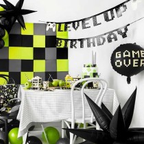 Festone Gamepads "Level Up Birthday" 2.5mt Addobbi e Accessori Videogiochi