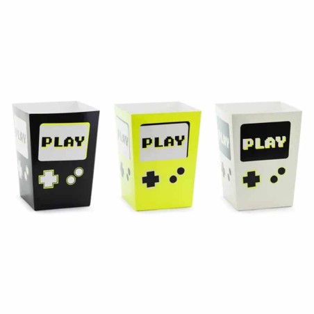 Box Porta Caramelle o Popcorn Playstation 6pz Addobbi e Accessori Videogiochi