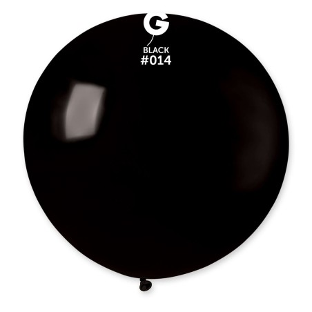 Palloncino in Lattice 40" G40 Nero "Black 014" Gemar Standard 40" G40