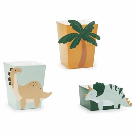 Box Porta Snack Dinosauro "Dinosaur" 6pz Dinosauro "Dinosaur"