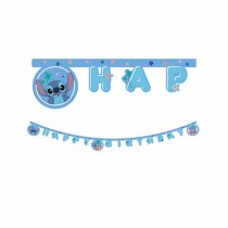 Festone Happy Birthday Carta con Stitch & Angel 2mt Stitch & Angel