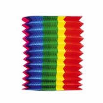 Lanterna Cilindrica 20cm Arcobaleno "Pride" Pride
