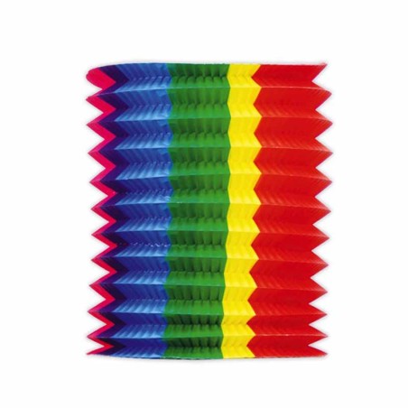 Lanterna Cilindrica 20cm Arcobaleno "Pride" Pride