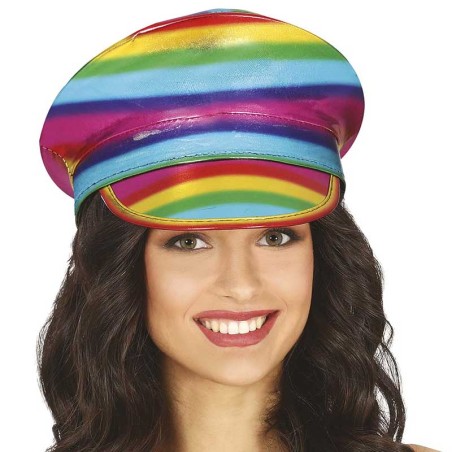Cappello con Visiera Arcobaleno "Pride" Pride