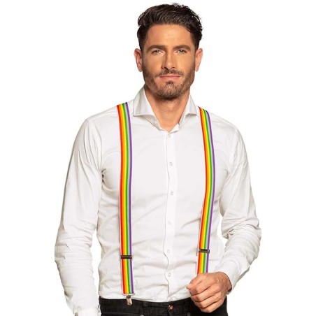 Bretelle in Tessuto Arcobaleno "Pride" Pride