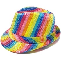 Cappello con Paillettes Arcobaleno "Pride" Pride