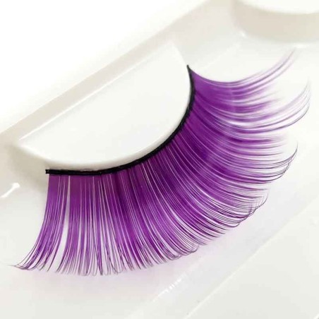 Ciglia Finte Viola e Fucsia Metallizzato Trucchi