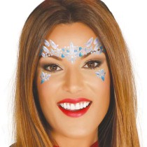 Gioielli Adesivi 3D con Pietre Crystal e Celesti 3pz Gioielli Adesivi