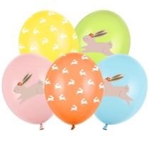 Palloncino in Lattice 12" Caccia alle Uova Pasquali "Egg Hunt" 50pz Palloncini Pasqua