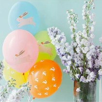 Palloncino in Lattice 12" Caccia alle Uova Pasquali "Egg Hunt" 50pz Palloncini Pasqua