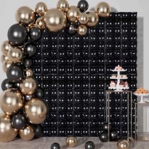 Balloon Waffle in Foil 36" Nero 92cm x 92cm Balloon Waffle Oaktree