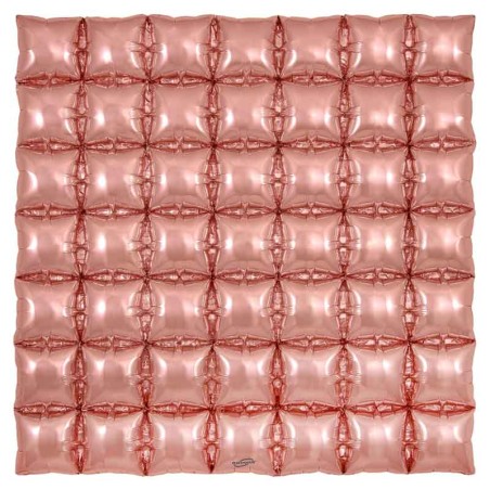 Balloon Waffle in Foil 36" Rose Gold 92cm x 92cm Balloon Waffle Oaktree