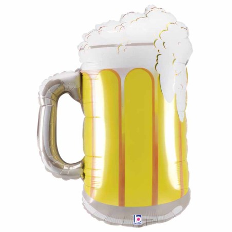 Palloncino in Foil 34" Super Shape Birra "Frosty Mug" Generici Grabo
