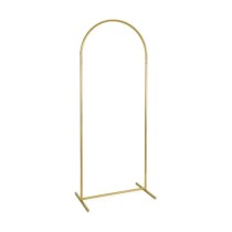 Base con Struttura ad Arco in Metallo Oro 2mt Strutture Per Allestimenti
