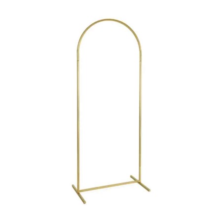 Base con Struttura ad Arco in Metallo Oro 2mt Strutture Per Allestimenti