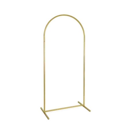 Base con Struttura ad Arco in Metallo Oro 1.80mt Strutture Per Allestimenti