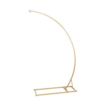 Base con Struttura a Semiarco in Metallo Oro Strutture Per Allestimenti