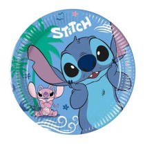 Piatto di Carta 20cm Stitch & Angel 8pz Stitch & Angel