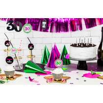 Linguetta Party Multicolor Metallizzato Assortite 20pz Accessori Persona Natale e Capodanno