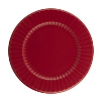 Piatto di Carta 21cm Rosso Rubino 8pz Rosso Rubino