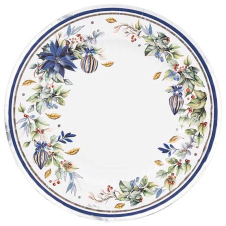 Sottopiatto di Carta 33cm "Bright Christmas" 6pz Bright Christmas