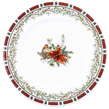 Sottopiatto di Carta 33cm "Christmas Eve" 6pz Christmas Eve