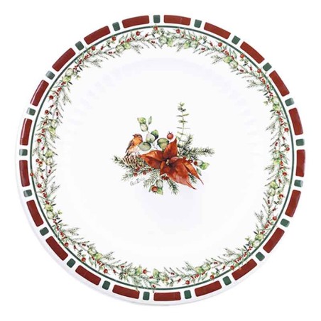 Piatto di Carta 27cm "Christmas Eve" 8pz Christmas Eve