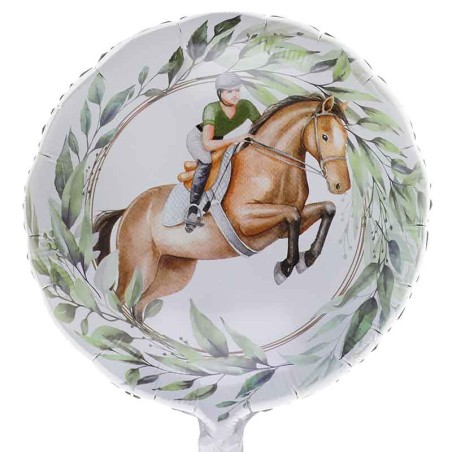 Palloncino in Foil 18" Equitazione "Hippique" Equitazione "Hippique"