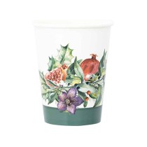 Bicchiere di Carta 250ml "Wonderful Christmas" 8pz Wonderful Christmas