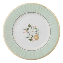 Piatto di Carta 27cm "Neige De Noel" 8pz Neige De Noel