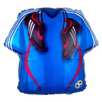 Palloncino in Foil 24" Super Shape Maglietta da Calcio Blu Italia