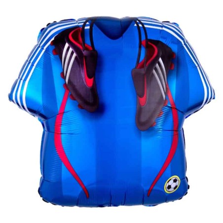 Palloncino in Foil 24" Super Shape Maglietta da Calcio Blu Italia
