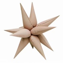 Palloncino in Foil 24" Lancia per Decorazioni Cipria Satinato 10pz Lancia per Decorazioni