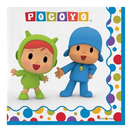 Tovagliolo di Carta 33x33cm con Pocoyo 20pz Pocoyo