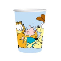 Bicchiere di Carta 250ml Garfield 8pz Garfield