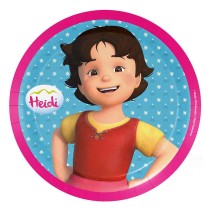 Piatto di Carta 23cm Heidi 8pz Heidi