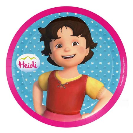 Piatto di Carta 23cm Heidi 8pz Heidi