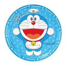 Piatto di Carta 18cm Doraemon 8pz Doraemon