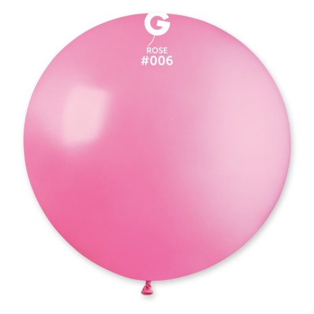 Palloncino in Lattice 31" G30 Rosa "Rose 006" Gemar Standard 31" G30