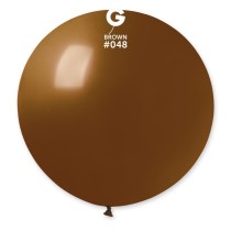 Palloncino in Lattice 31" G30 Marrone "Brown 048" Gemar Standard 31" G30