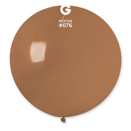 Palloncino in Lattice 31" G30 Moca "Mocha 076" Gemar Standard 31" G30