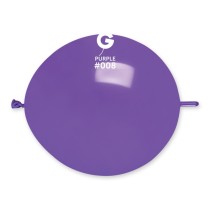 Palloncino in Lattice 13” Link GL13 Viola "Purple 008" 50pz Gemar Standard Link 13" GL13